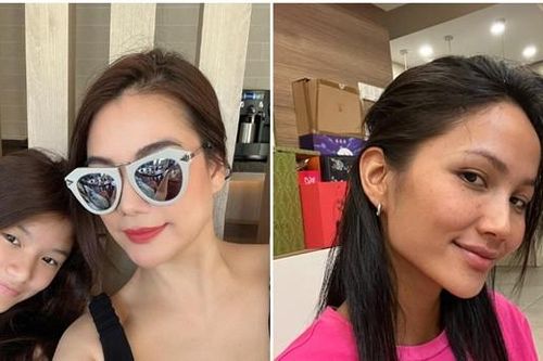 Trương Ngọc Ánh gợi cảm bên con, H'Hen Niê than xuống sắc
