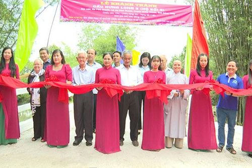 Khánh thành 2 cầu nông thôn