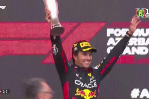 Sergio Perez giành chiến thắng tại Azerbaijan GP 2023