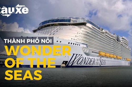 Siêu du thuyền lớn nhất thế giới 'Wonder of the Seas'