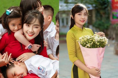 Cô giáo tiểu học đẹp tựa thiên thần làm dân mạng 'đổ gục'