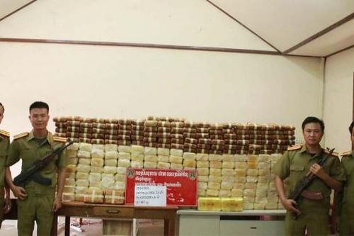 Lào, Campuchia nỗ lực triệt phá các vụ ma túy lớn