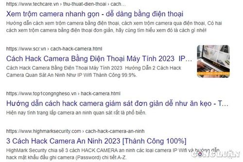 Người dùng lo lắng khi tràn lan dịch vụ 'hack camera' trên mạng