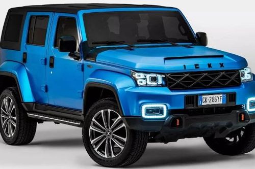 Ickx K2 - SUV địa hình Trung Quốc mang dáng dấp Jeep Wrangler và Range Rover