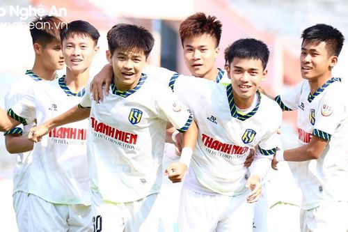 U19 Sông Lam Nghệ An giành chiến thắng trước U19 Hà Nội ở bán kết U19 Quốc gia