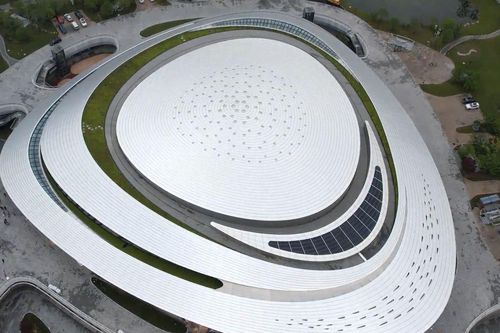 Công trình độc đáo hình Phi thuyền phục vụ ASIAD 19 tại Trung Quốc