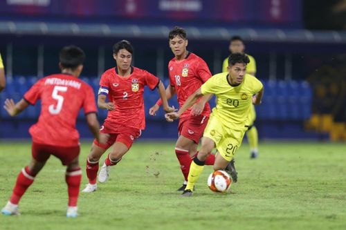 U22 Lào thua thảm Malaysia sau khi khiến Việt Nam vất vả