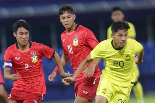 U22 Malaysia thắng Lào 5-1