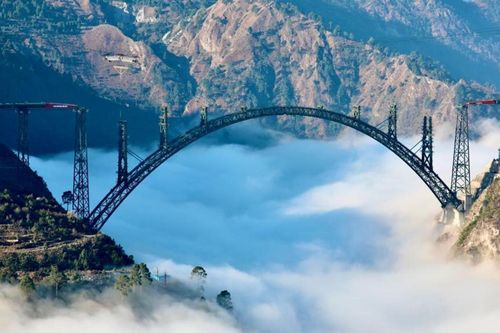 Ấn Độ sở hữu cầu đường sắt cao nhất thế giới