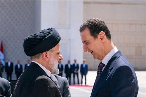 Tổng thống Iran thăm Syria