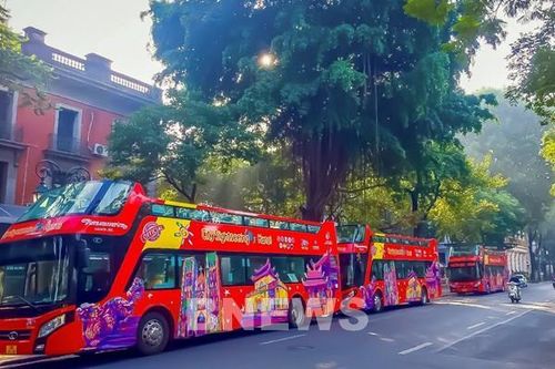 Hà Nội vận chuyển miễn phí buýt 2 tầng cho 6.681 hành khách