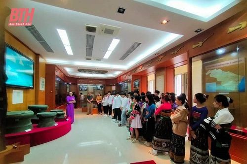 Bảo tàng tỉnh Thanh Hóa thu hút gần 2.000 lượt khách trong kỳ nghỉ lễ