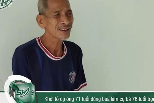 Khởi tố cụ ông vừa cười vừa chụp ảnh sau khi đánh cụ bà trọng thương ở Kiên Giang