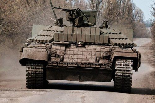 Ukraine lần đầu triển khai thiết giáp chở quân đặc biệt chế tạo từ xe tăng T-64
