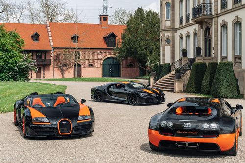 Dàn Bugatti hàng hiếm hội tụ tại Pháp