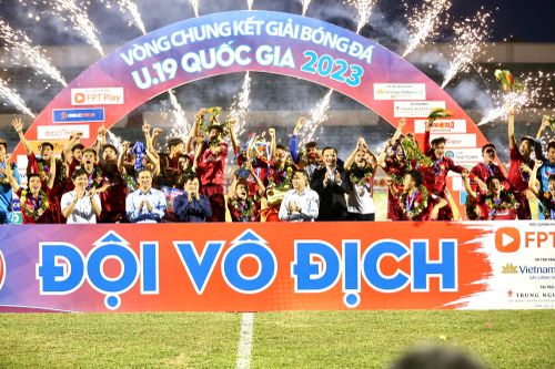 U19 Thanh Hóa đăng quang giải vô địch U19 quốc gia 2023