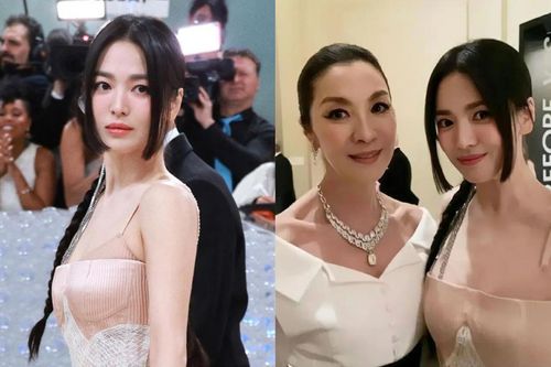 Song Hye Kyo đọ sắc cùng Dương Tử Quỳnh sau 14 năm trên thảm đỏ: Vẻ đẹp U70 của 'đả nữ' gây chú ý