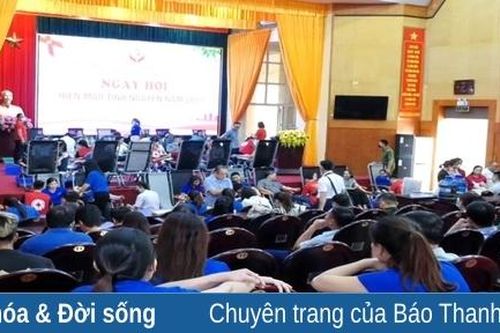 Lang Chánh: 416 tình nguyện viên tham gia 'Ngày hội hiến máu tình nguyện năm 2023'