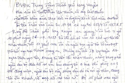 Trả lời phản ánh về thái độ phục vụ của nhân viên y tế