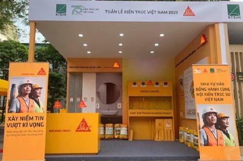 Sika mang đến Tuần lễ Triển lãm Kiến trúc Việt Nam giải pháp chống nóng mới
