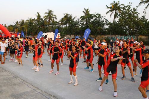 Hơn 3.000 vận động viên tham gia VinFast Ironman 70.3 Việt Nam