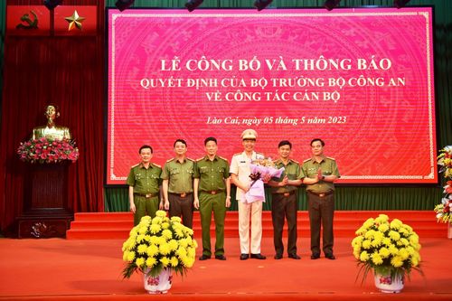 Bổ nhiệm tân giám đốc Công an tỉnh Lào Cai
