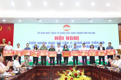 Hà Nội: Hơn 36 tỷ đồng đăng ký, ủng hộ Quỹ 'Vì biển, đảo Việt Nam'
