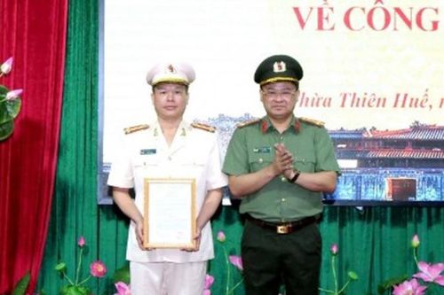Đại tá Nguyễn Hữu Thiên làm Phó Giám đốc Công an Thừa Thiên - Huế
