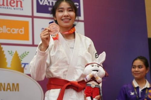 Đoàn thể thao Việt Nam giành 3 HCĐ môn Jujitsu tại SEA Games 32