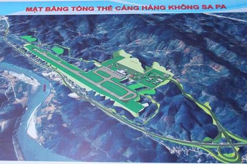Mở nhiều đường từ sân bay Sa Pa tới thị xã Sa Pa và Khu Kinh tế cửa khẩu Lào Cai