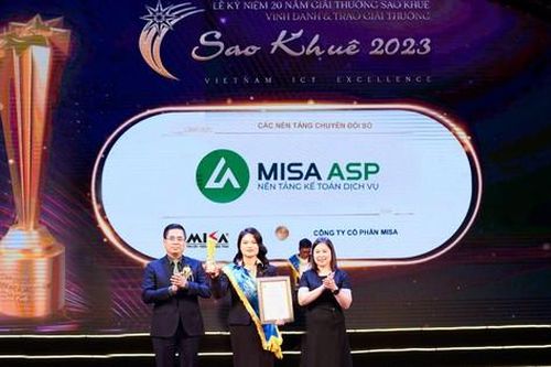 Nền tảng kế toán dịch vụ MISA ASP tái xuất Sao Khuê với những điểm sáng ấn tượng