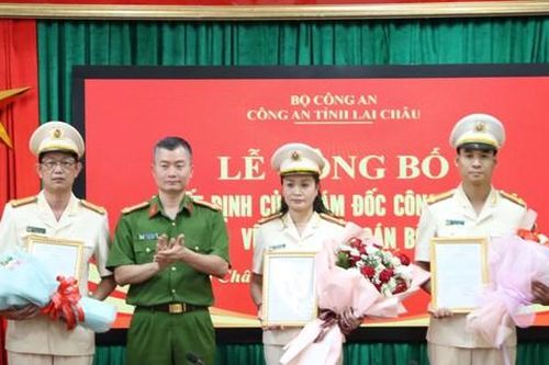 Công an tỉnh Lai Châu điều động 5 lãnh đạo cấp phòng