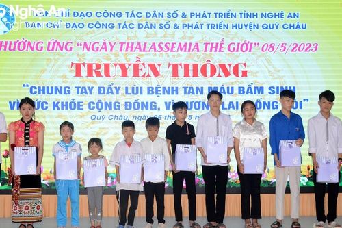 Tăng cường công tác truyền thông để phòng, chống bệnh Thalassemia - tan máu bẩm sinh