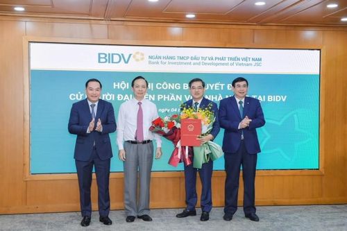 Ông Đặng Văn Tuyên là người đại diện phần vốn nhà nước tại BIDV