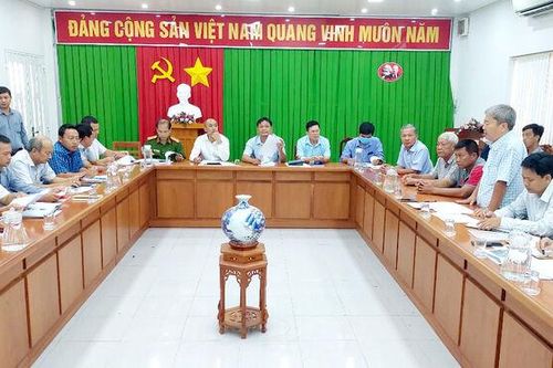 An Giang lắp đặt màn hình giám sát hoạt động khai thác khoáng sản