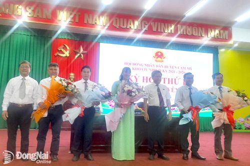 Bà Nguyễn Thị Phương giữ chức Phó chủ tịch UBND H.Cẩm Mỹ