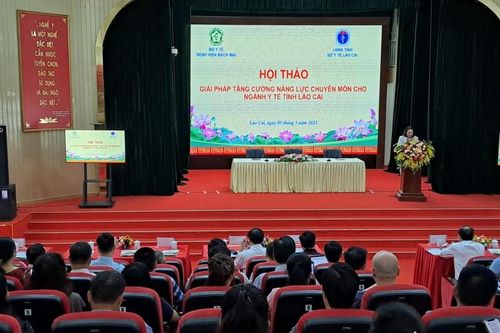 Hội thảo nâng cao năng lực chuyên môn cho ngành y tế Lào Cai