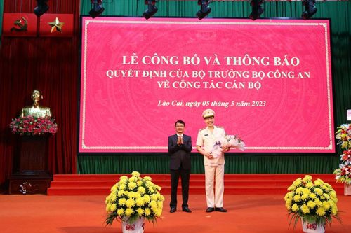 Đại tá Cao Minh Huyền giữ chức Giám đốc Công an tỉnh Lào Cai