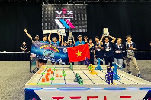Lần đầu dự VEX Robotics World Championship, đội Việt Nam 'ẵm' 5 giải thưởng