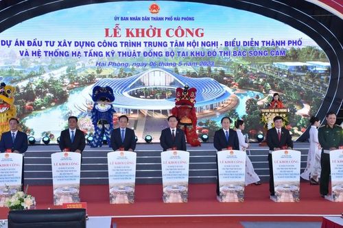 Hải Phòng khởi công công trình Trung tâm Hội nghị - Biểu diễn hơn 2.230 tỉ đồng