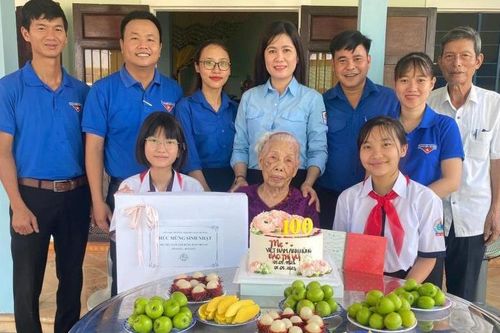 Tuổi trẻ làm điều ý nghĩa mừng 100 tuổi Mẹ Việt Nam anh hùng Đào Thị Vui