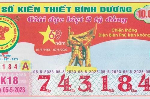12 triệu vé số in nhầm lẫn sự kiện lịch sử