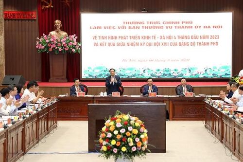 Hà Nội kiến nghị Chính phủ nhiều nhóm vấn đề tạo động lực phát triển Thủ đô