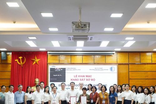 Khai mạc khảo sát sơ bộ phục vụ đánh giá ngoài chất lượng Trường Đại học Luật Hà Nội chu kỳ 3