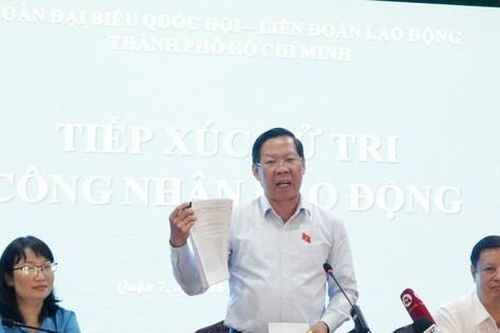 Chủ tịch TPHCM nói việc huy động nguồn tiền hỗ trợ người lao động