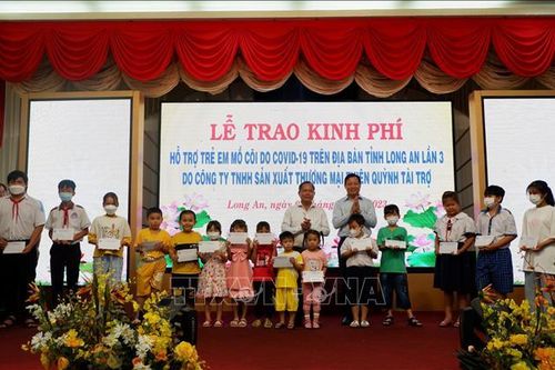 Hỗ trợ trẻ mồ côi do COVID-19