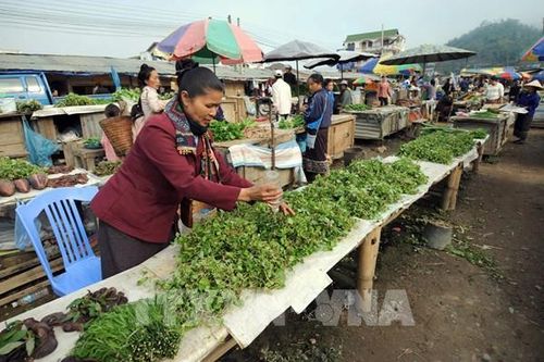 Lạm phát của Lào tiếp tục đà giảm