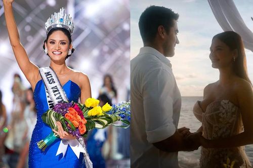 Hoa hậu Hoàn vũ nổi tiếng nhất thế giới công khai 'lên xe hoa' với bạn trai siêu phẩm