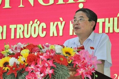 Phó Chủ tịch Quốc hội Nguyễn Đức Hải tiếp xúc cử tri huyện Quế Sơn, Quảng Nam