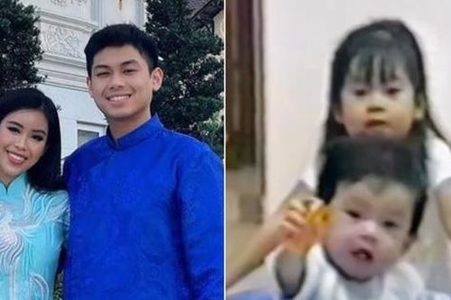 Khoảnh khắc chưa từng được công bố của em chồng Tăng Thanh Hà hé lộ sự giàu có của gia đình từ 20 năm trước